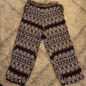 Solitaire flowy pants